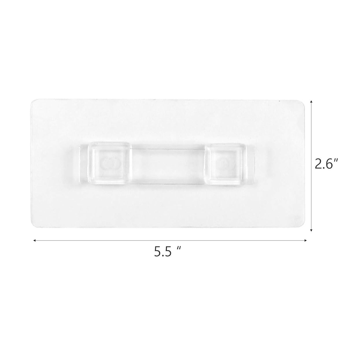 Lulu Home Adhesive Hooks for Hummingbird Feeder, Transparent Trace-Less Wall Stickers for Any Smooth Surface, 10 PCS - imagen de detalle 1