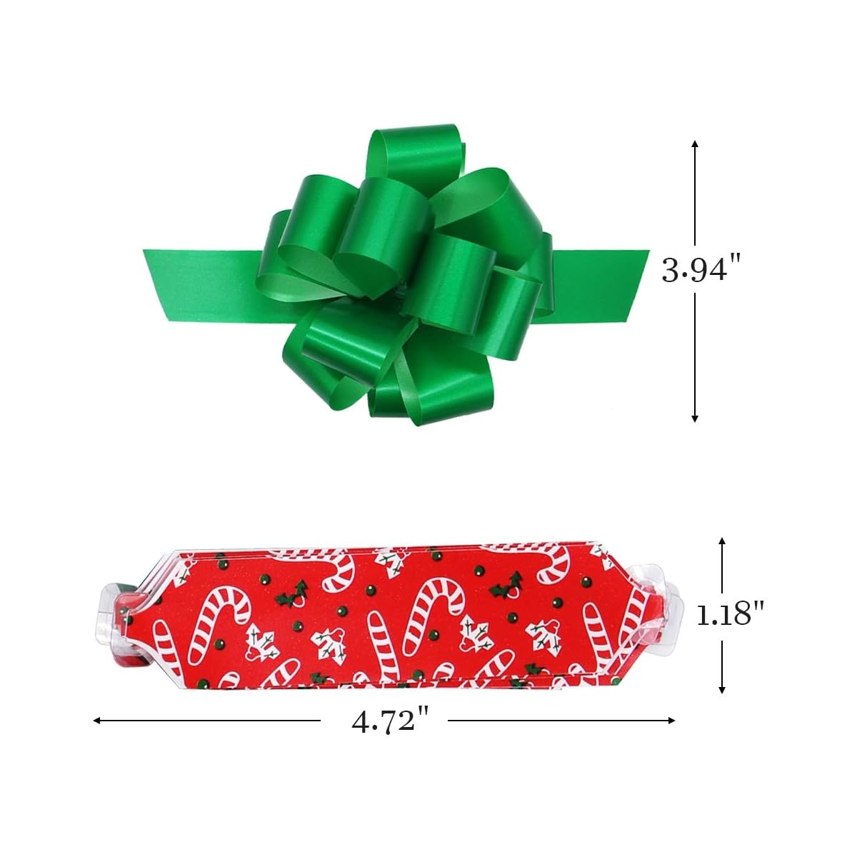 Lulu Home Christmas Colorful Assorted Pull Bows for Gift Wrapping, 24 PCS - detail image 1