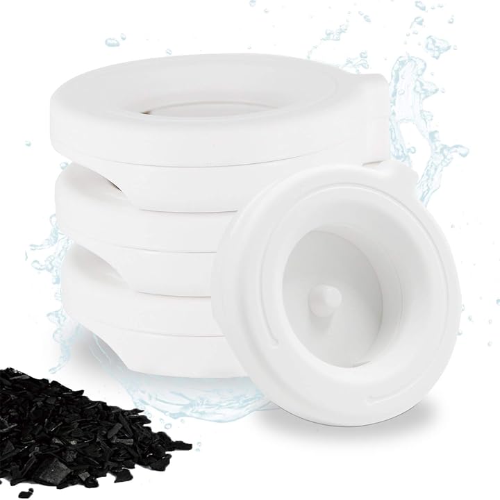 Lulu Home Pet Waterer Filter Replacement, Cat and Dog Water Filters, 4 Packs