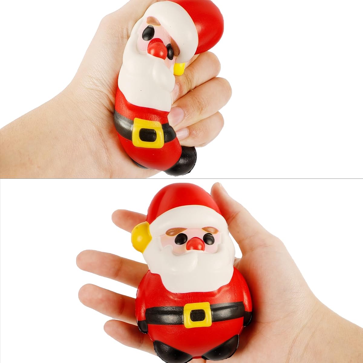 Lulu Home Christmas Party Favors, 6 Pack Jumbo Squishy Slow Rising Toys Set, Christmas Stress Relief Cute Sensory Toys for Boys Girls Trick or Treat Party Supplies - imagen de detalle 1
