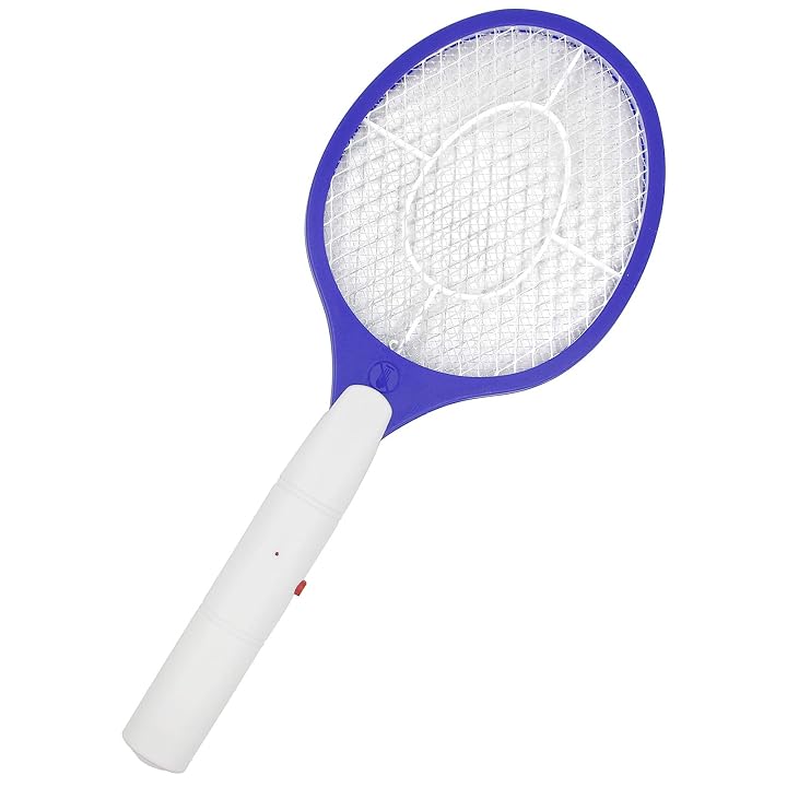 Lulu Home Electric Bug Zapper, Electric Fly Mosquito Swatter, Bug Zapper Racket Battery Powered