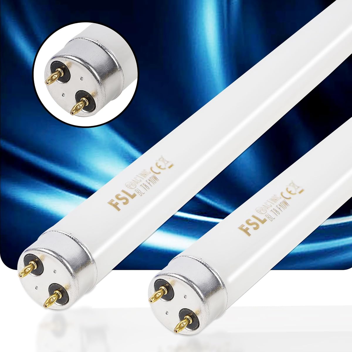 Lulu Home Bug Zapper Replacement Bulbs, 2 Packs, 13" L 10W T8 - imagen de detalle 4