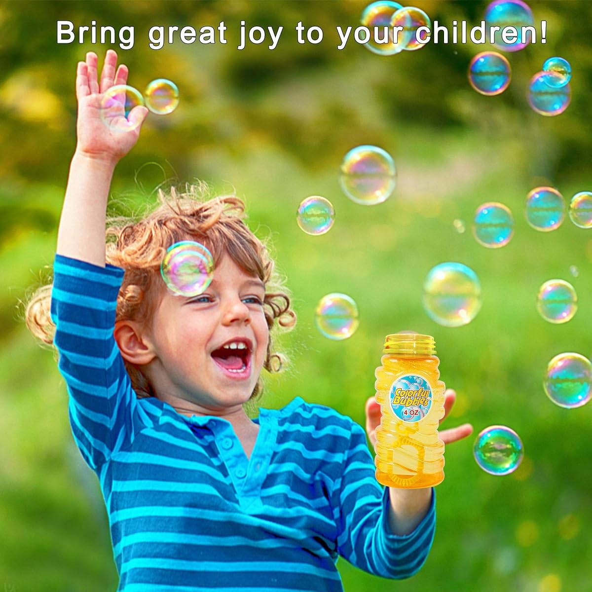 Lulu Home Concentrated Bubble Solution, 1 L/ 33.8 OZ Refill for Bubble Machines, Giant Wands, and Blowers - Up to 2.5 Gallons for Kids' Birthday Parties - imagem de detalhe 4