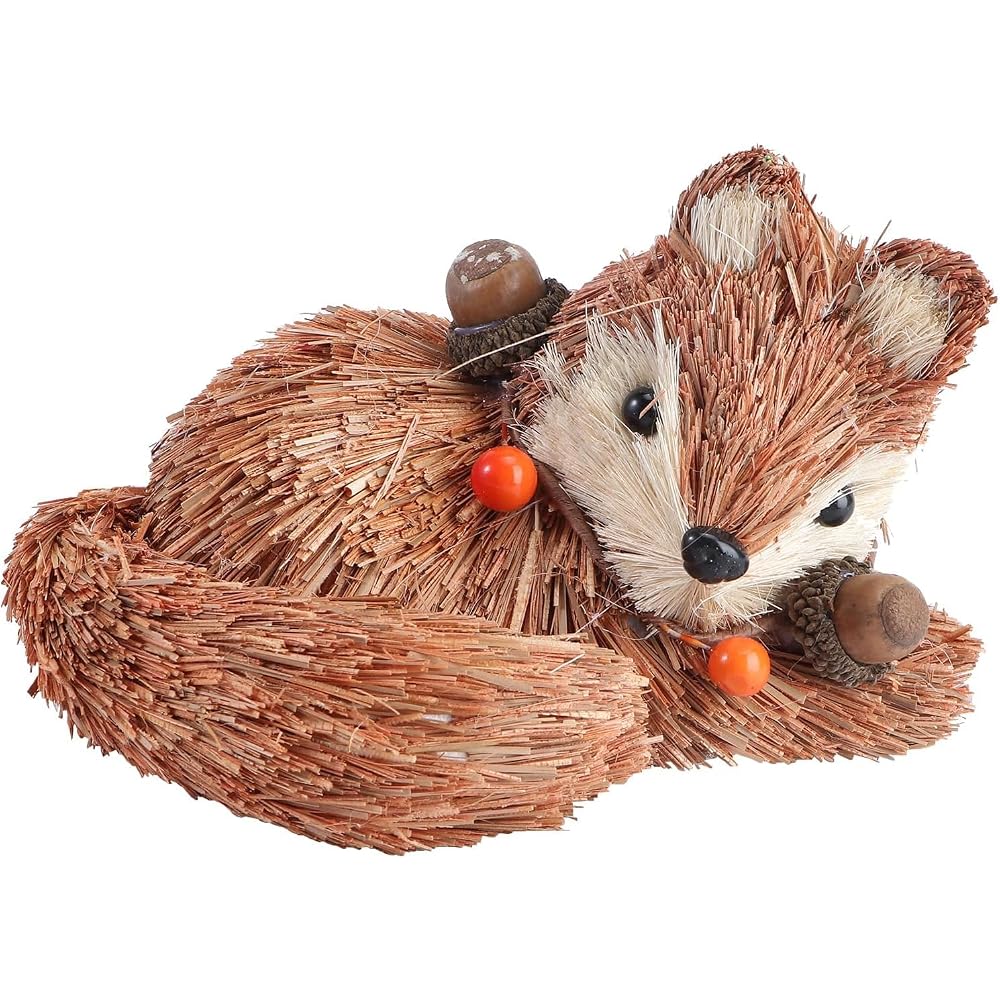 Lulu Home Handmade Set of 2 Fox Fall Decorations