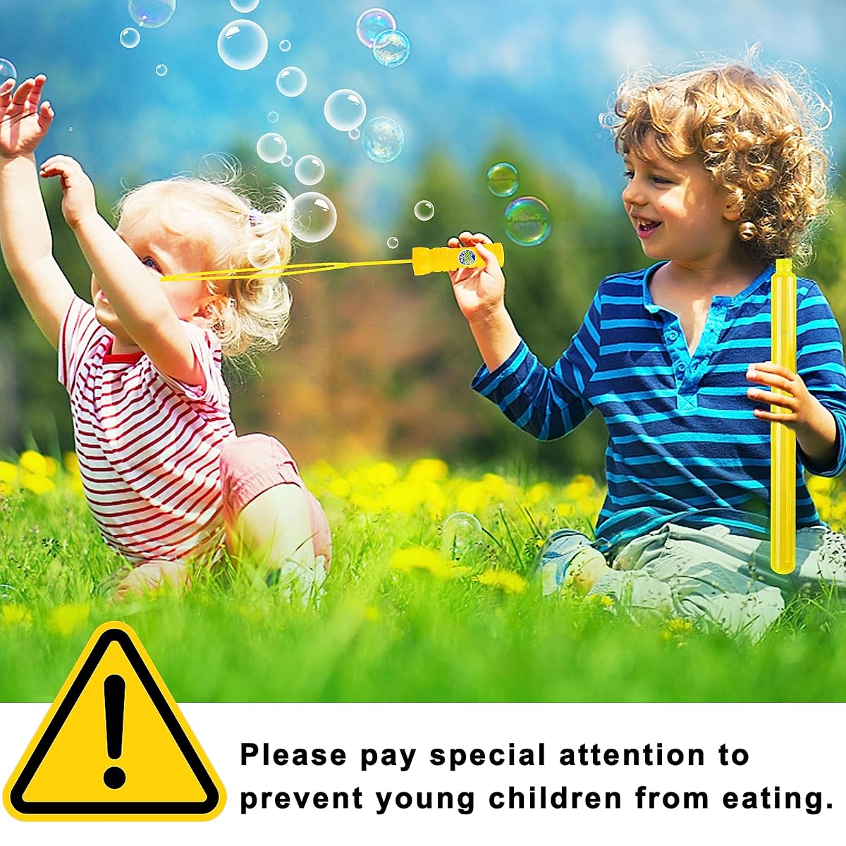 Lulu Home Concentrated Bubble Solution, 1 L/ 33.8 OZ Refill for Bubble Machines, Giant Wands, and Blowers - Up to 2.5 Gallons for Kids' Birthday Parties - imagen de detalle 3
